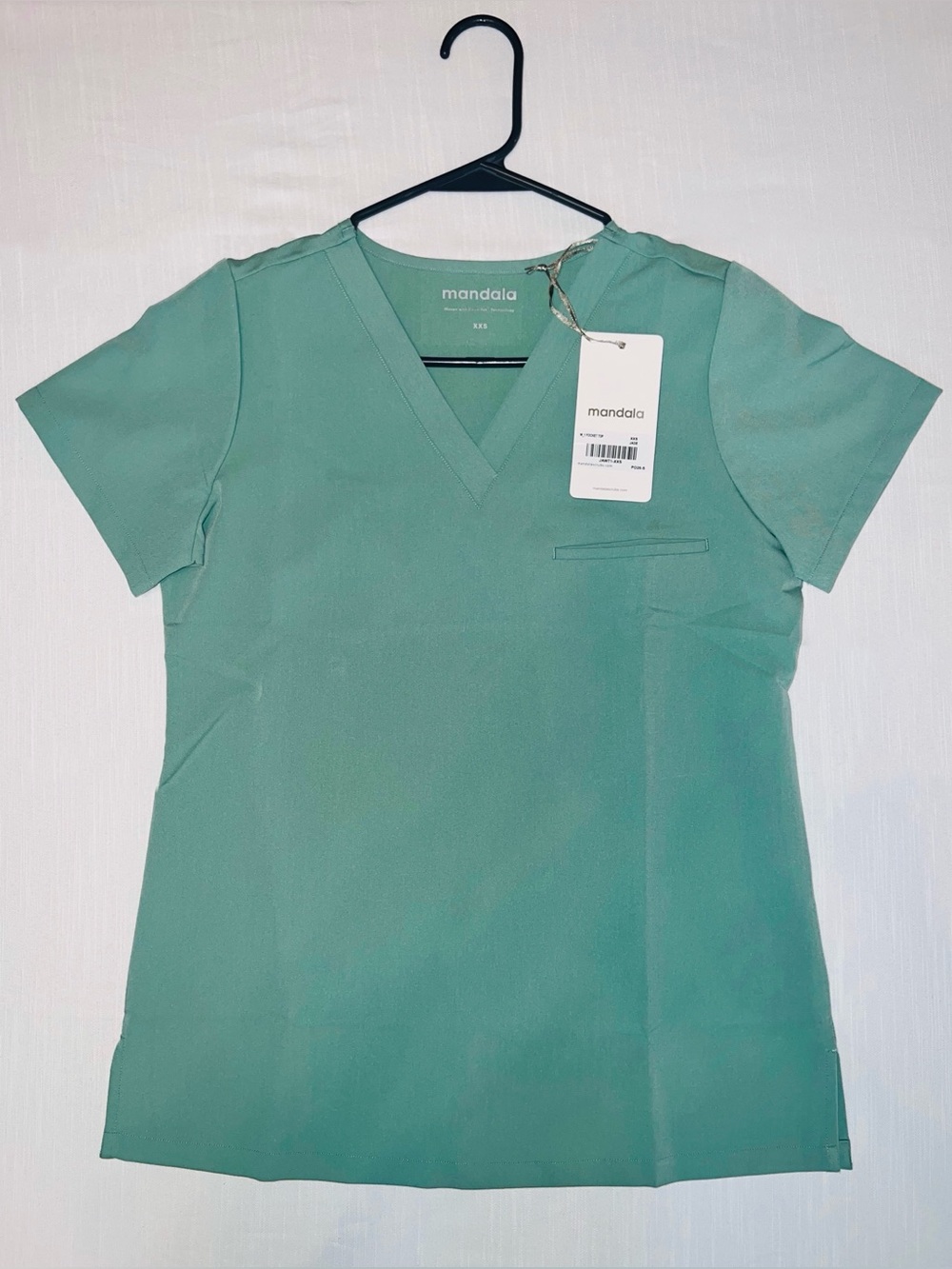 Mandala One Pocket Scrub Top